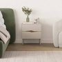 Hanah Home Marquise Mesita de Noche en Arenisca y Oud Profundo